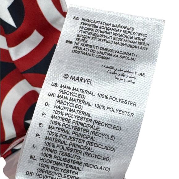 NWT Adidas x Marvel Captain America MLS Soccer Jersey Mens Size Medium (HT3237) - Picture 6 of 6